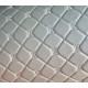 Экокожа стеганая РОМБ на поролоновой основе, материал для перетяжки салона авто, мебели (100х150cм)
